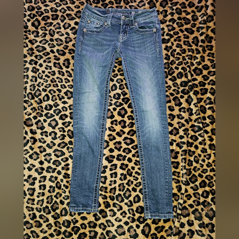 Miss me size 25 ankle skinny jeans